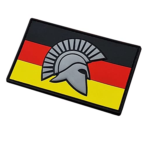 Spartan Germany Deutschland Flag Flagge Sparta PVC Patch von LEGEEON