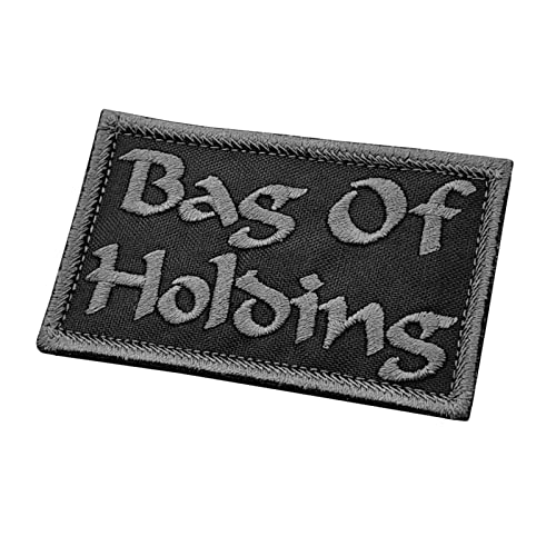 Subdued Bag Of Holding Dungeons DnD 2x3.25 Roleplaying Patch Klettverschluss Patch von LEGEEON