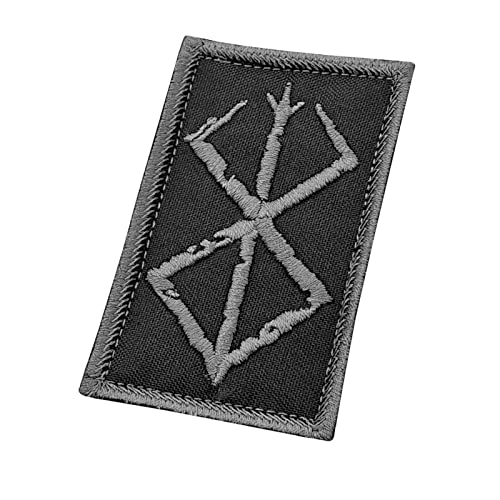 Subdued Berserk Brand Of Sacrifice Manga 2x3.25 Morale Patch von LEGEEON