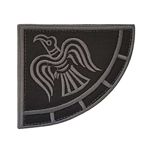 Subdued Rare Viking Raven Banner ACU Odin God of War Aufnäher von LEGEEON