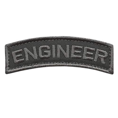 Subdued US Army Tactical Morale Patch Schulterabzeichen Engineer von LEGEEON