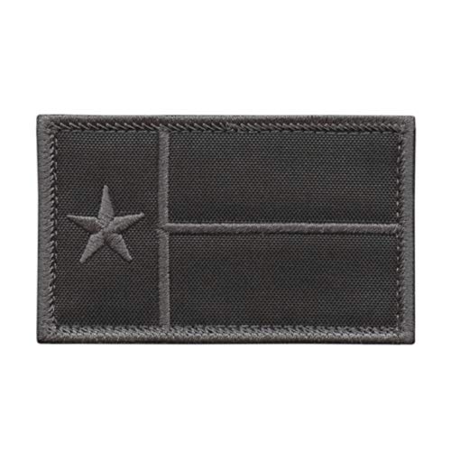 Texas Lone Star Flag Blackout Subdued USA Army Tactical Morale Touch Fastener Cap Patch von LEGEEON