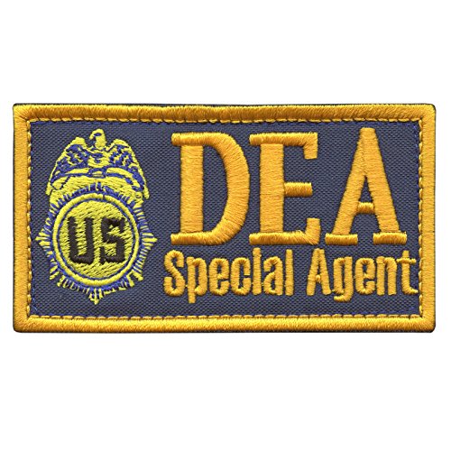 US DEA Special Agent Federal Touch Fastener Patch Drug Enforcement Marshal Dept Justice von LEGEEON