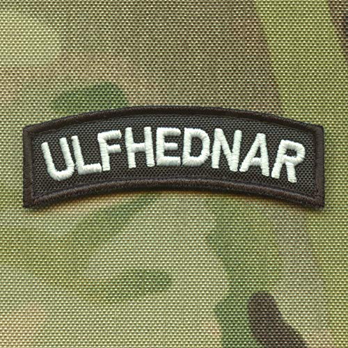 Ulfhednar Berserker Schulter Abzeichen Berserkr Wikinger Norse Isländisch Heiden Armee Militär Taktik Patch Klettverschluss von LEGEEON