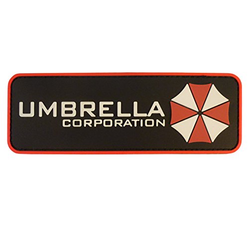 Umbrella Corporation Resident Evil Cosplay PVC Rubber 3D Fastener Patch von LEGEEON