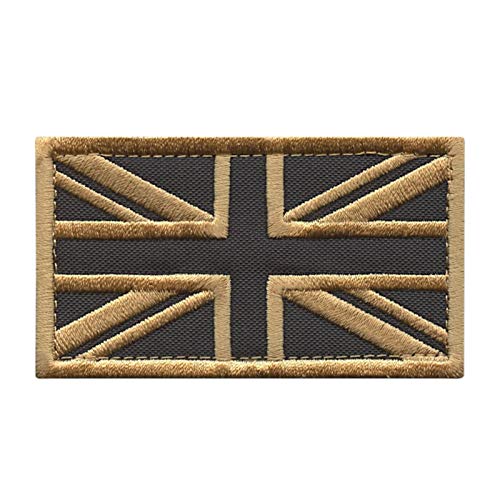 Union Jack Großbritannien UK Flagge Morale Tactical Badge Armee Stickerei Klettverschluss Patch Patches Klett Patches Klett Militär von LEGEEON