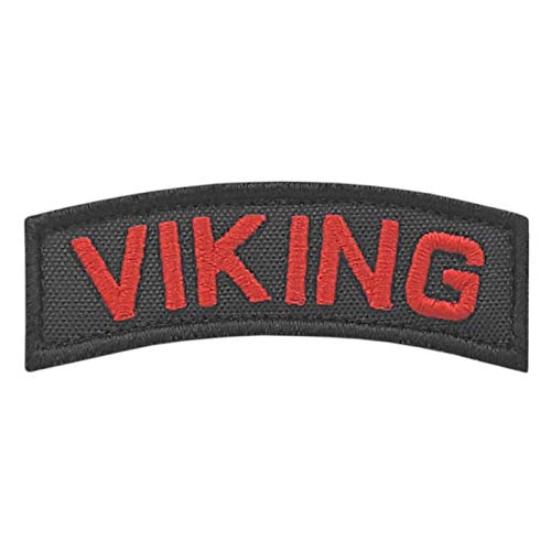 Wikinger Schulterabzeichen Norse Thor Odin Krieger Armee Militär Moral Taktik Klettverschluss Patch von LEGEEON