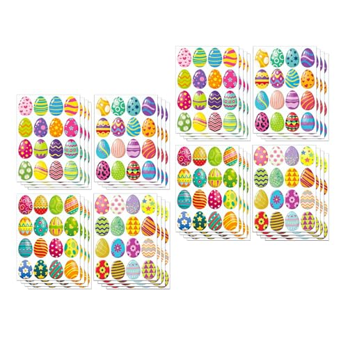 512pcs Eggs Aufkleber Für Kid Adult Wraping Aufkleber Festival Party Dekoration Aufkleber Für Die Verpackung Der Versiegelung Der Versiegelung. von LEIDJGUN