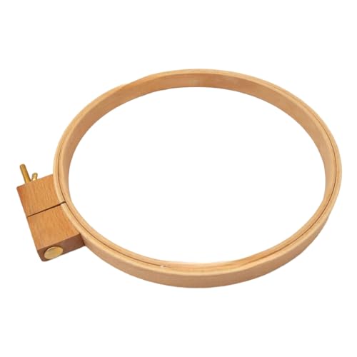 Holzsticker Hoop Spring Clip Runde Verstellbare Stickrahmenstich Reifen Für Stickerei von LEIDJGUN