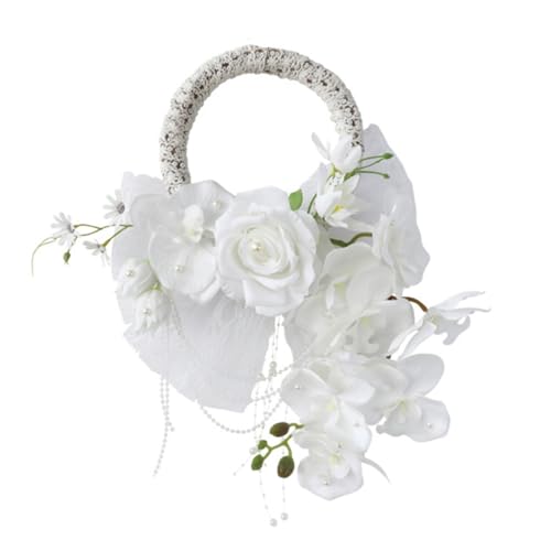 LEIDJGUN Hochzeitskranz Hochzeit Corsagen Handgelenk Corsagen Blume Armbänder Armband für Brautparty, Hochzeitsfeier von LEIDJGUN