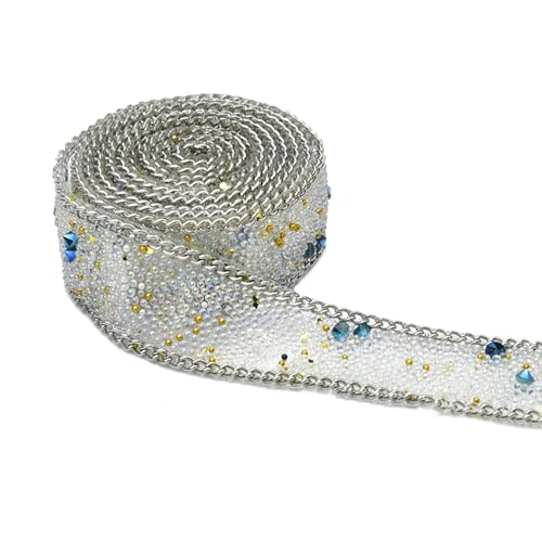 Selbstklebendes Strassband, glitzerndes Strassband, 20 mm, Strassband für Bastelarbeiten, Hochzeitstortendekoration von LEIDJGUN