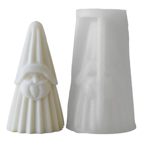 Weihnachten Santa Silicone Kerze Schimmel Kreative Weihnachtsform Duft Kerze Herstellung Silikonform Für Die Weihnachtsfeier von LEIDJGUN