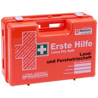 LEINA-WERKE Erste-Hilfe-Koffer Pro Safe Land- & Forstwirtschaft DIN 13157 + Erweiterung orange von LEINA-WERKE