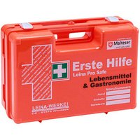 LEINA-WERKE Erste-Hilfe-Koffer Pro Safe Lebensmittel & Gastronomie DIN 13157 + Erweiterung orange von LEINA-WERKE