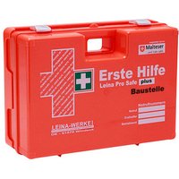 LEINA-WERKE Erste-Hilfe-Koffer Pro Safe plus Baustelle DIN 13169 + Erweiterung orange von LEINA-WERKE