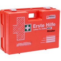 LEINA-WERKE Erste-Hilfe-Koffer Pro Safe plus Kinder DIN 13169 + Erweiterung orange von LEINA-WERKE