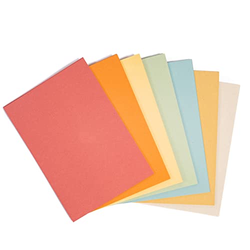 Rainbowcollection Buntpapier Basteln Farbige Bunte - 160 Blatt - 8 Farben - Blätter für Kinder A4 190g/m² LEIPA Manilakarton Papier Dekorieren Tonpapier Recycelt Bastel-Papier Bastelset Malblock von LEIPA passion progress technology