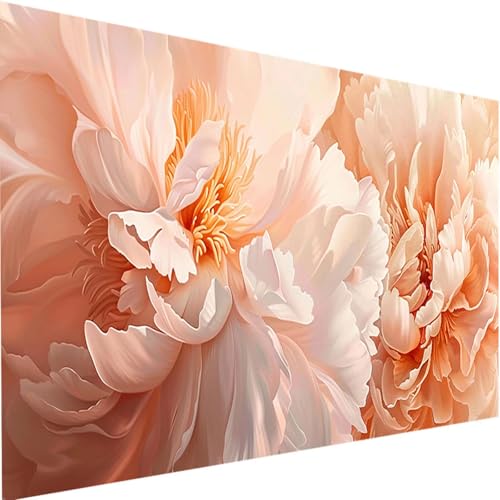 Malen Nach Zahlen Erwachsene Blumen, Malen Nach Zahlen Bastelset Erwachsene, DIY Malen Nach Zahlen Kinder Pflanze mit Acrylfarben Handgemalt Ölgemälde Set für Haus Wand Deko, mit Rahmen 80x160cm v-4 von LEIRUIMO