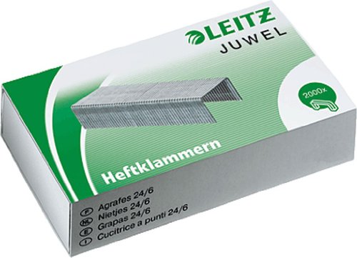 LEITZ Heftklammern Juwel 3000/5642-00-00 2000 ST Verzinkt von LEITZ