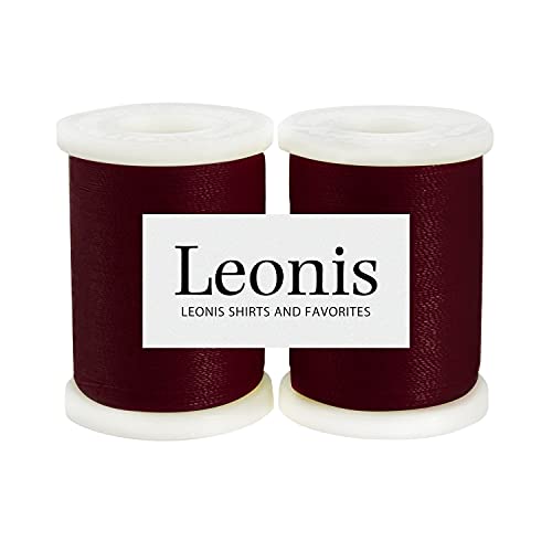 LEONIS Polyester-Allzweck-Nähgarn 110 Yards/100m 2pcs [ 78321 ] von LEONIS