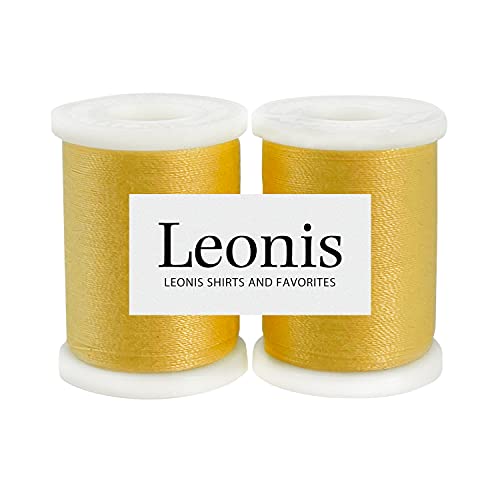 LEONIS Polyester-Allzweck-Nähgarn 110 Yards/100m 2pcs [ 78328 ] von LEONIS