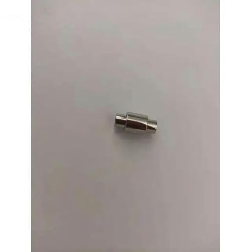 10 Stück Edelstahl-Magnetit-Verschluss, Schmuckverschlüsse für Armbänder, Lederbänder, Armbandverbinder zur Schmuckherstellung, Stahlfarbe: A, Innendurchmesser: 5 mm von LEPIZ