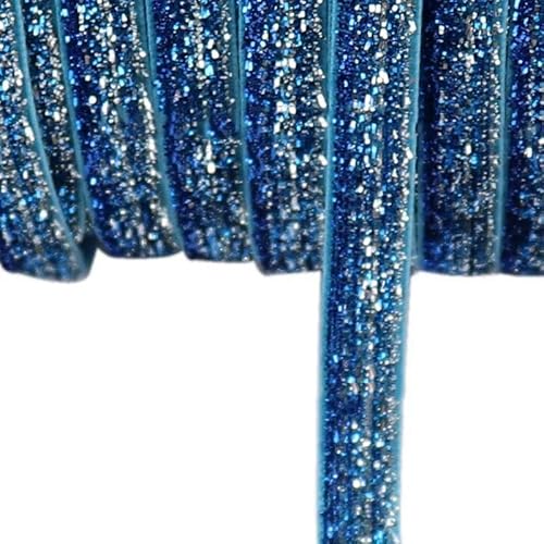 5 Yards 10 mm Glitzer-Samtband zum Verpacken von Geschenken, DIY-Haarschleifen, handgefertigte Hochzeitsfeier, Weihnachtsdekoration, Nähstoff-A-031-10 mm (5 Yards) von LEPIZ