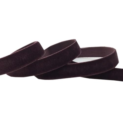 5 Yards 10mm Samt elastisches Band handgemachte Haarbänder Dekoration Nähzubehör - V23 von LEPIZ