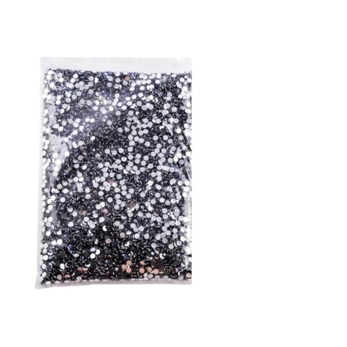 500 g 2–6 mm Kunstharz-Strasssteine ohne Hotfix, Großhandel, flache Rückseite, Kristalle, Nägel, DIY-Glitzer, Steinfarbe 1–3,0 mm, SS10–100.000 Stück von LEPIZ