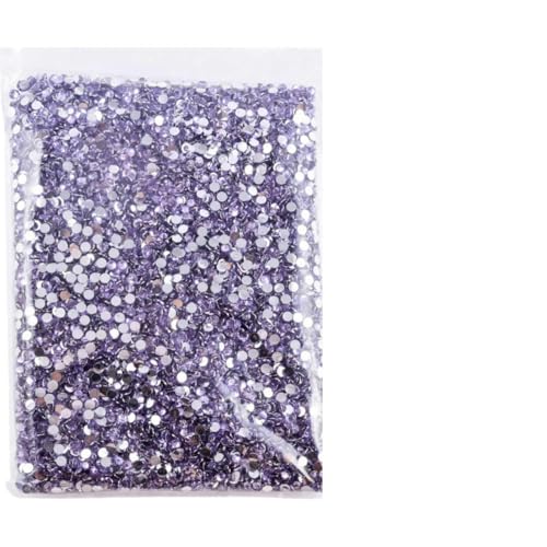 500 g 2–6 mm Kunstharz-Strasssteine ohne Hotfix, Großhandel, flache Rückseite, Kristalle, Nägel, DIY-Glitzer, Steinfarbe 13–4,0 mm SS16, 50.000 Stück von LEPIZ