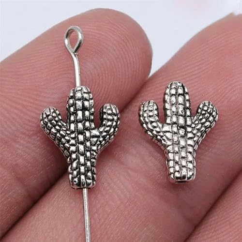 Charms in großen Mengen für Schmuckherstellungsset, Anhänger, DIY-Schmuckzubehör, Schildkröte, Perlen mit kleinem Loch, 10 Stück, 12 x 10 mm von LEPIZ