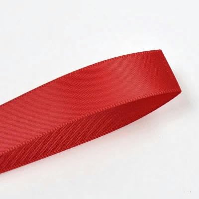 Doppelseitiges Satinband 6 9 13 16 19 22 mm 100 Yards Rot-Rosa-Serie Band für Hochzeitsdekoration Handgemachte Rosenblüten-Rot 250-22mm von LEPIZ