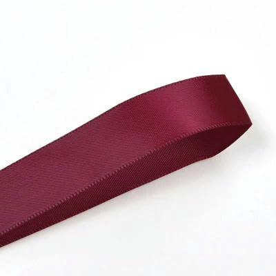 Doppelseitiges Satinband 6 9 13 16 19 22 mm 100 Yards Rot-Rosa-Serie Band für Hochzeitsdekoration Handgemachte Rosenblüten-Weinrot 275-9 mm von LEPIZ