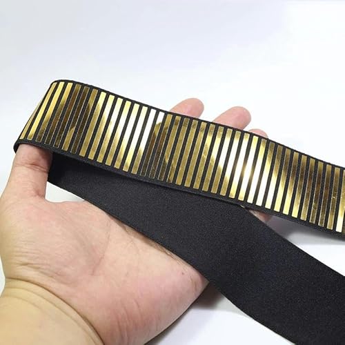 Pailletten Gummibänder für Kleidung 15-50MM Elastisches Band DIY Nähzubehör Gummiband Gummibänder für Passform-no-Weiß von LEPIZ