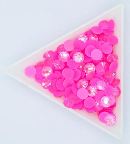 SS4-30 Strass-Rose AB-ss20 – 1440 Stück, fluoreszierend leuchtende Kristall-AB-Strasssteine ohne Hotfix für Nagelkunst-Dekorationen von LEPIZ