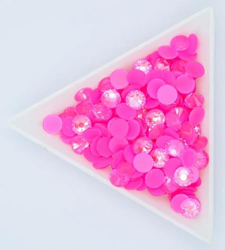 SS6-30 Strass-Rose AB-Verpackung 2 10 Gramm fluoreszierende Strasssteine leuchtende Kristall AB Nail Art Strasssteine von LEPIZ