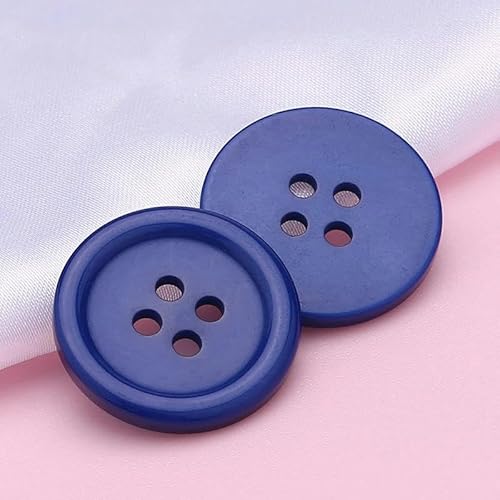 10 Stück 9–30 mm runde Harzknöpfe für Handarbeit, DIY, Scrapbooking, Basteln, Nähzubehör, Kleidung, Kleidungsstück, Pullover, Mantelzubehör-15–24L 15,0 mm von LEQIJK