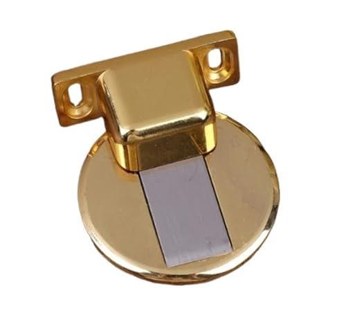 LEQUXXNR Türstopper aus Edelstahl, 1 Stück, magnetisch, versteckter Türrahmen, Greifer for den Boden, nagelfrei, Türstopper, Möbelbeschläge(7Bright Gold) von LEQUXXNR