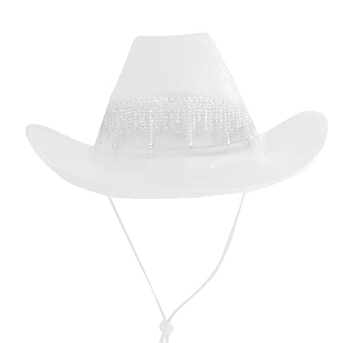 LERONO Cowboyhut für die Braut, Cowboyhut, Cowgirl-Hut, Junggesellinnenabschied, Brautparty, Cowgirl-Hut, Junggesellinnenabschied, Hüte für Brautparty von LERONO