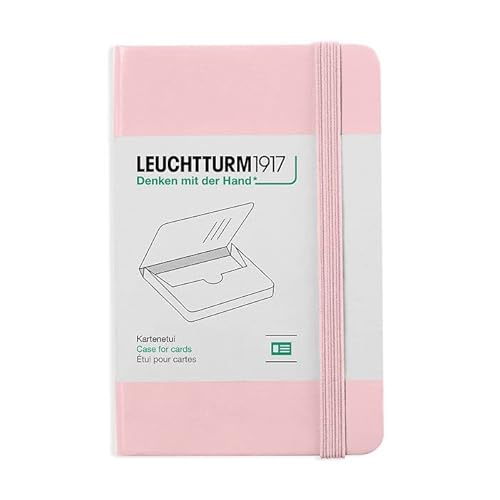 LEUCHTTURM1917 364417 Kartenetui, 65 x 100 x 15 mm, Puder von LEUCHTTURM1917