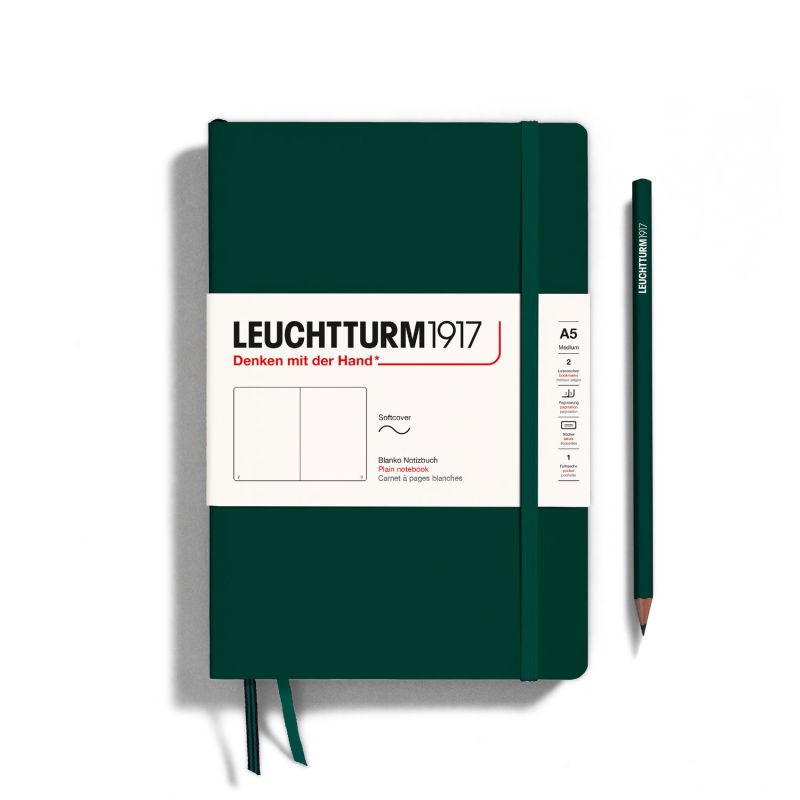 Notizbuch Medium blanko Softcover A5 von LEUCHTTURM1917