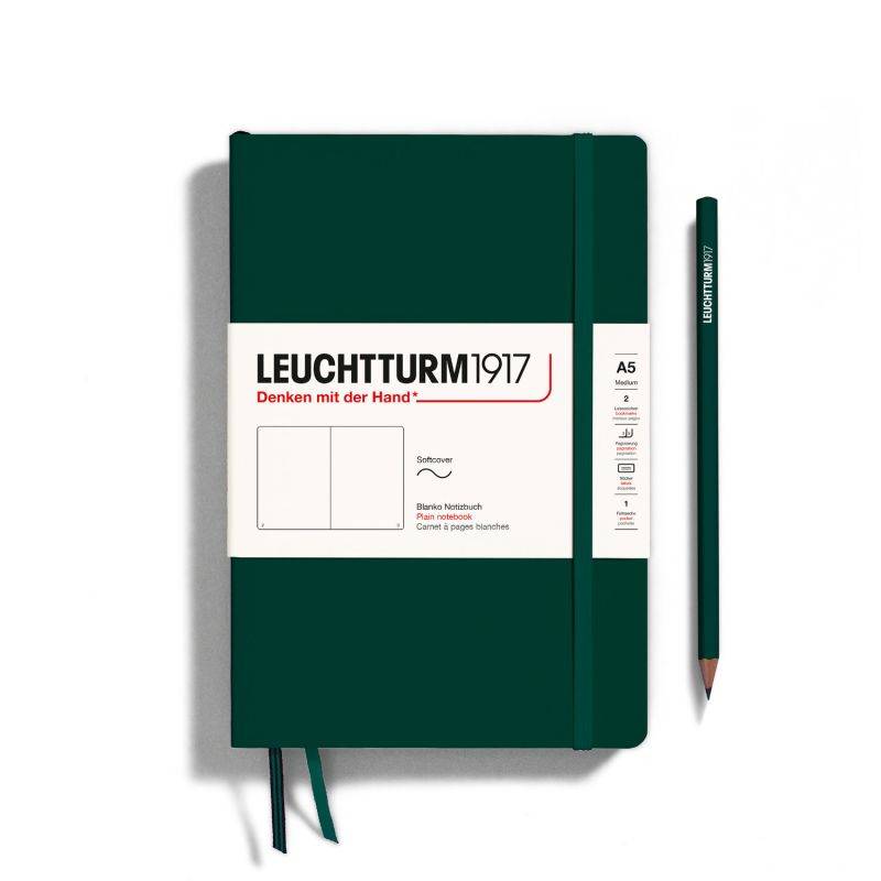 Notizbuch Medium blanko Softcover A5 von LEUCHTTURM1917