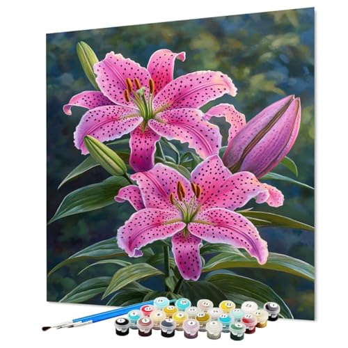 Malen Nach Zahlen Erwachsene Blume Malen Nach Zahlen Pflanze Paint by Numbers mit Pinsel und Acrylfarben, DIY Bastelset Erwachsene Handgemalt Ölgemälde für Zimmer Deko Asthetik 70 x 95 cm (Model-1270) Malen Nach Zahlen Erwachsene Blume Malen Nach Zahlen Pflanze Paint by Numbers mit Pinsel und Acrylfarben, DIY Bastelset Erwachsene Handgemalt Ölgemälde für Zimmer Deko Asthetik 70 x 95 cm (Model-1270) von LEYAUPGO