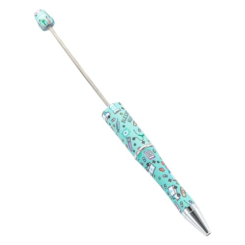 LEYILE Beadable Pen Bead Kugelschreiber Anhänger Bead Pen Schäfte Tinten Tintenroller Kinder Studenten Büro Schulbedarf von LEYILE