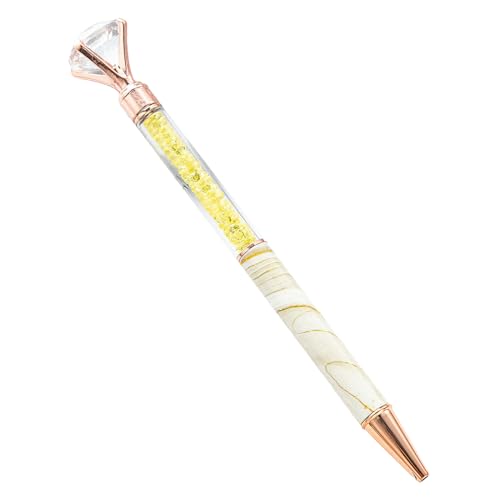 LEYILE Diamant-Kugelschreiber aus Metall, 1,0 mm, reibungslos, nachfüllbar, Geschenk für Studenten, Weihnachten, Geburtstagsgeschenk von LEYILE