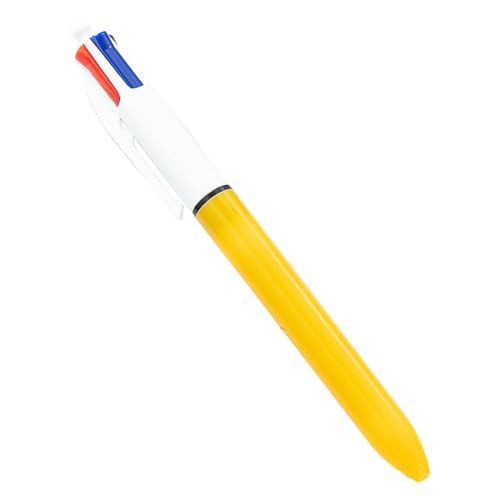 LEYILE Kugelschreiber, 1,0 mm, 4-in-1, einziehbarer Kugelschreiber, mehrfarbig, Schreibwerkzeug für Schüler und Lehrer von LEYILE
