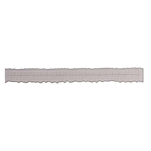 Lineal Metall-Stanzform, unregelmäßige Form, Prägeschablonen für essbare Papierkunst, Stanzschablone für von LEYILE