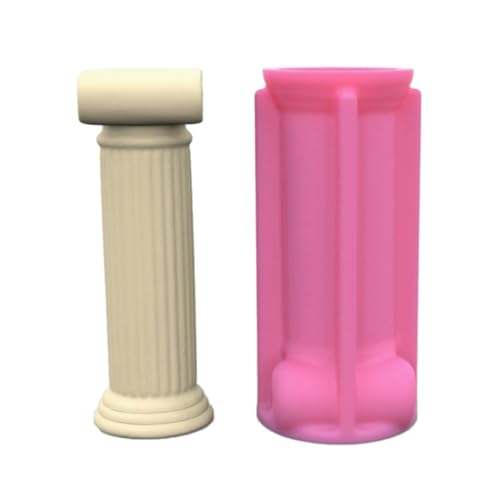 Silikonform für römische Säulen, Vasen, Blumentöpfe, Harze, DIY, Betonformen, Sukkulenten, Stifthalter, Gießform von LEYILE