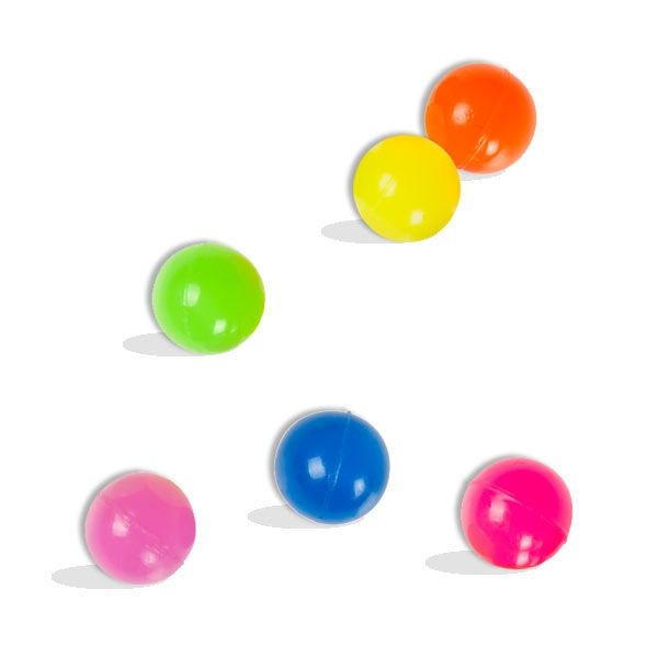 Flummi NEON, 25mm, Mini Hüpfball, 1 Stk von LG-Imports