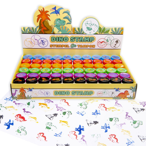 Großpack Dinosaurier Stempel, 60 Stk, 4cm von LG-Imports